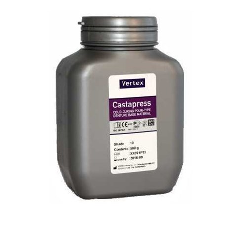 Vertex CASTAPRESS Powder Shade 7 Blue Pink Veined 500g