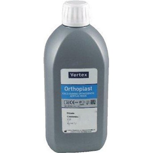 Vertex Orthoplast Liquid - Yellow - 250ml Bottle
