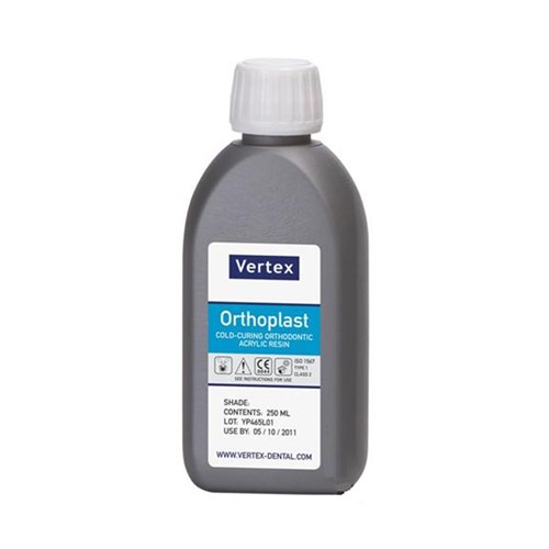 Vertex ORTHOPLAST Liquid White 250ml Bottle