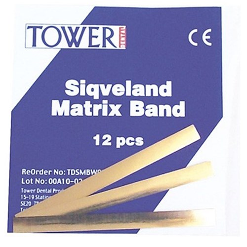 Siqveland Matrix Band Apex Wide Pack of 12
