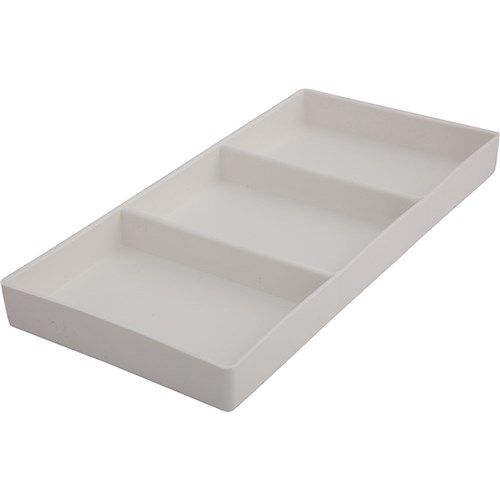 Cabinet Tray for Clamps Retainers etc size 17 White