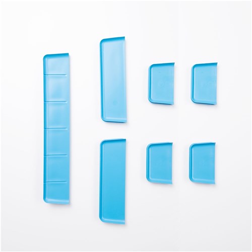 ZIRC Drawer Organizer Neon Blue inserts