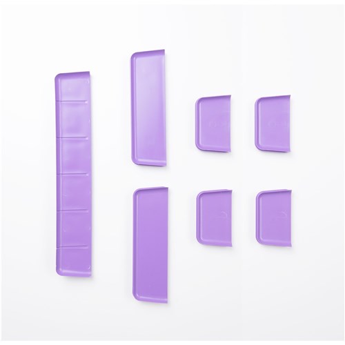 ZIRC Drawer Organizer Neon Purple inserts