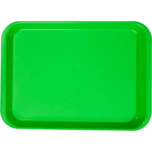 B LOK Tray Flat Neon Green 33.97 x 24.45 x 2.22cm