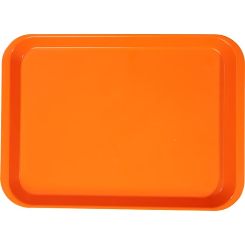 B LOK Tray Flat Neon Orange 33.97 x 24.45 x 2.22cm