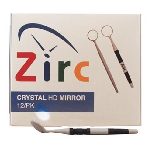 CRYSTAL Mouth Mirror Soft Grip Size 5 Pack of 12