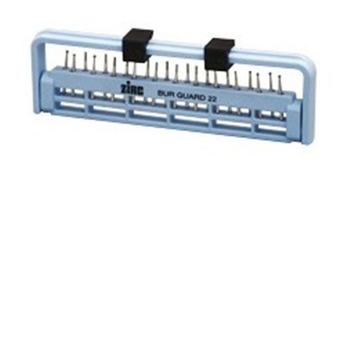 Zirc Steri Bur Guard - 22 Holes - Blue