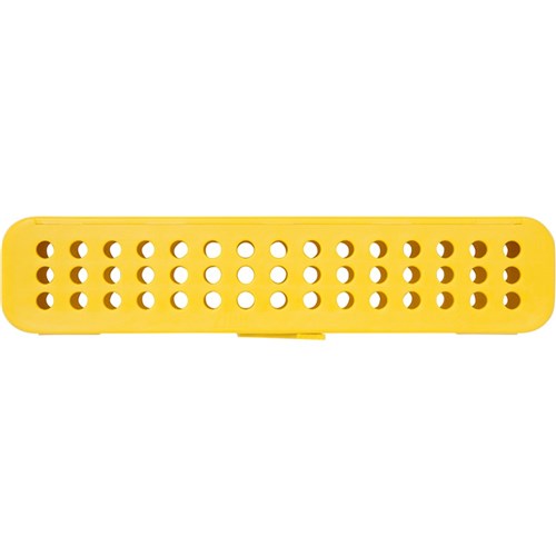 STERI-CONTAINER Compact Neon Yellow 18.10 x 3.81 x 3.81cm
