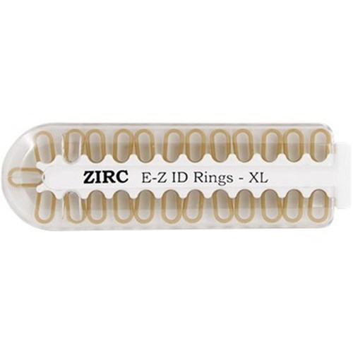 E Z ID Rings for Instruments XLarge Beige Pack of 25