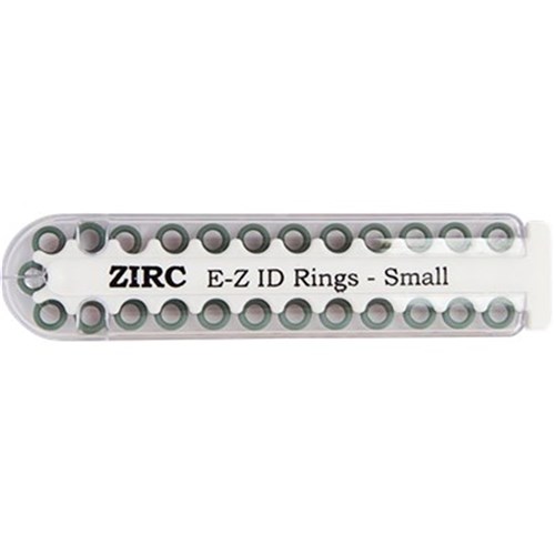E Z ID Rings for Instruments Small Green 3.18mm Pk 25