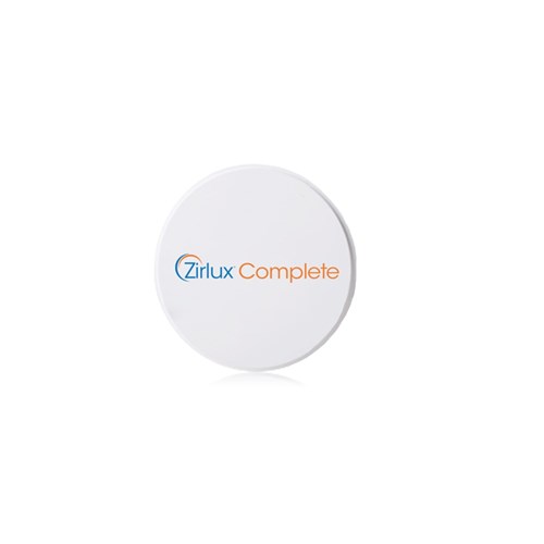 ZIRLUX COMPLETE A1 98.5x10mm Zirconia Disc
