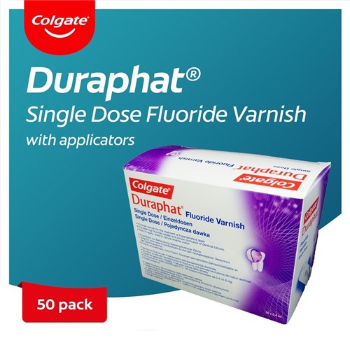 Colgate Duraphat Fluoride Varnish Single Dose 50 Pack