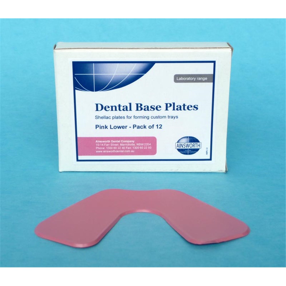 A1000B008 Base Plate Pink Lower 1.4mm Thickness Pack of 100 Henry