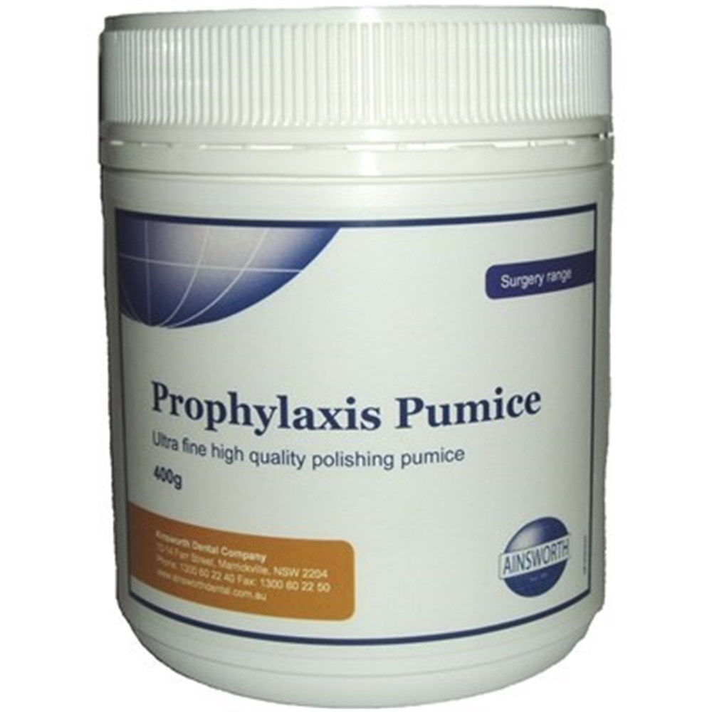 A1000P059 Prophylaxis Pumice Ultra Fine 400g Jar Henry Schein