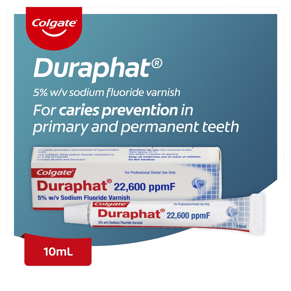 CG1224347 DURAPHAT Varnish Light 22600ppmF 10ml tube Henry Schein