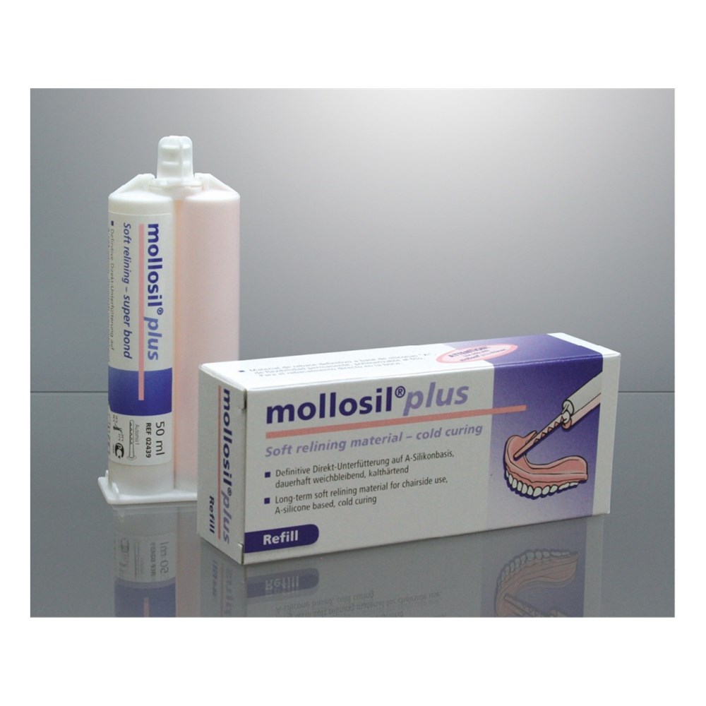 Mollosil Long-Term Soft Relining A-Silicone Material Kit – Dental Lab Supply