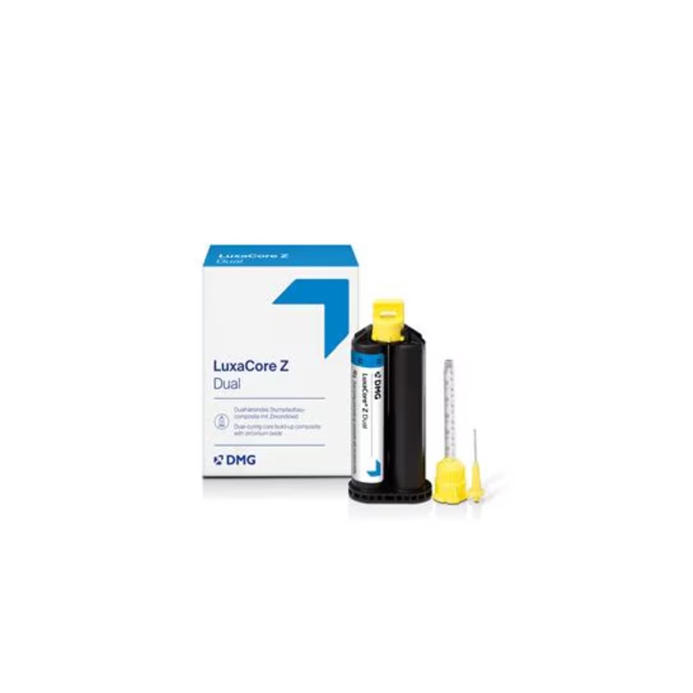 DMG Luxacore Z Dual Core Buildup Material – Dentine Composite Shade A3, 9g