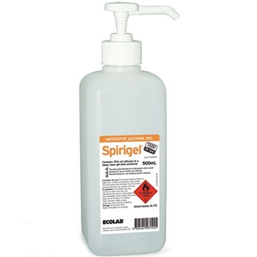 EC-3045940 - SPIRIGEL Hand Gel Alcohol Based X500ml - Henry Schein ...