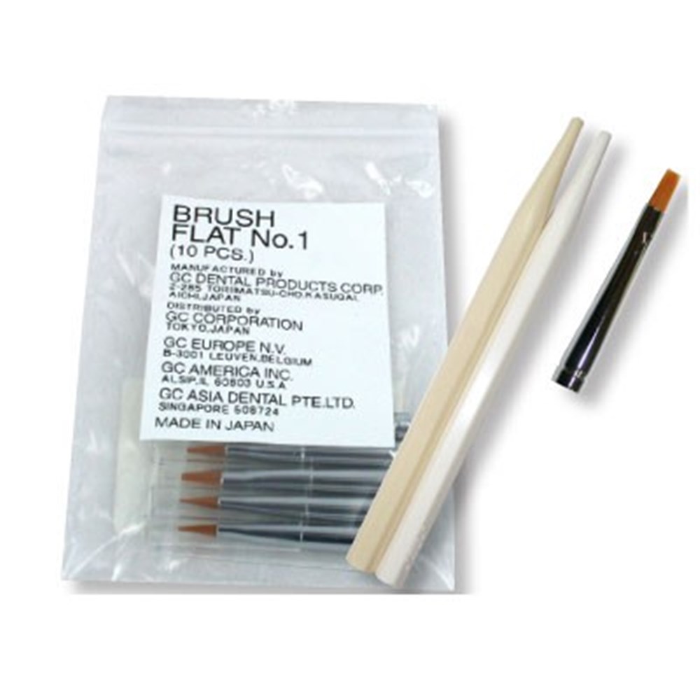 100 Pack Dental Disposable Composite Brush Tips Applicator – Black