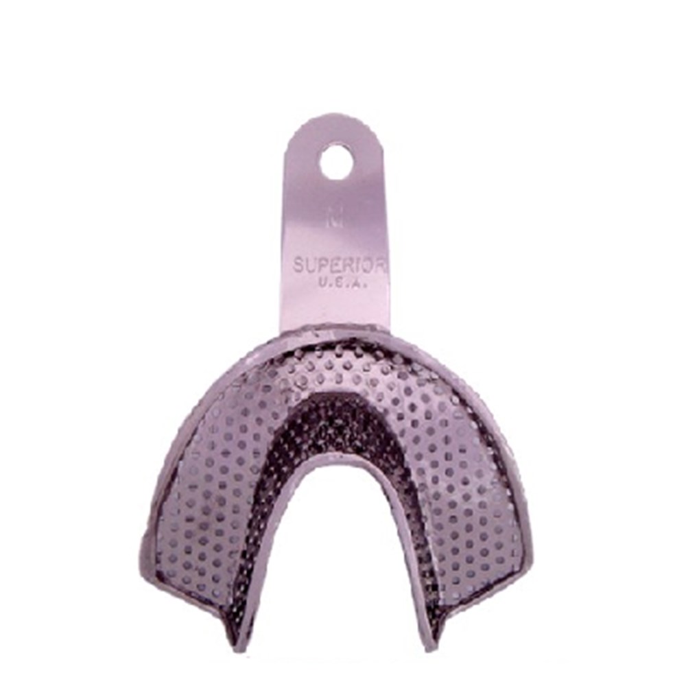 thumbnail image 2 of PEDO Dental Impression Trays 6-Piece PEDO Pediatric Dental Impression Tray Set - Stainless Steel, Perforated Pediatric Dental Trays Set 2 of 12