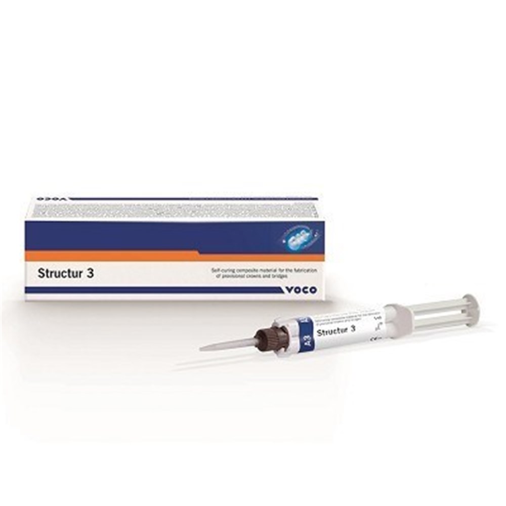 thumbnail image 2 of Voco 2504 Structur 3 Temporary Crown & Bridge Material Cartridge 50mL Shade A2 2 of 4