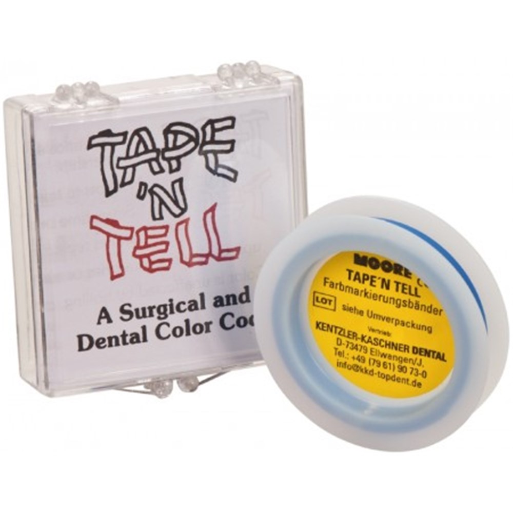 Tape N Tell ID Tape Blue Instrument ID Henry Schein Henry Tape N Tell ID Tape Blue Instrument ID Henry Schein Henry